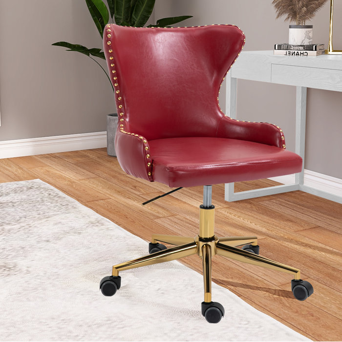 Willa Arlo Interiors Mckayla Faux Leather Office Chair Wayfair